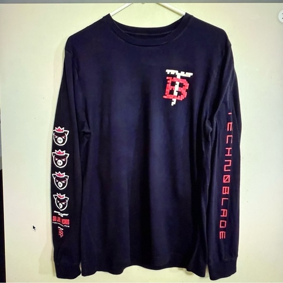 Techno blade Merch Sweatshirt Good Game Long Sleeve t shirt - Picture 2 of 8